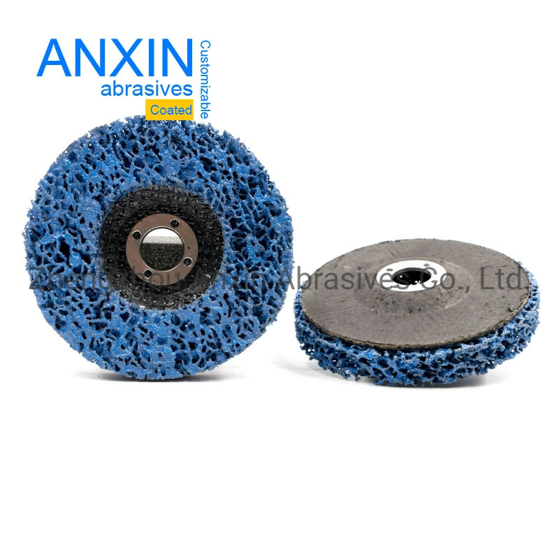 High Style Abrasives Cleaning Flap Disc Strip-It Material Blue