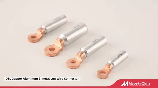 널리 사용되는 구리 알루미늄 바이메탈 케이블 러그 전원 커넥터